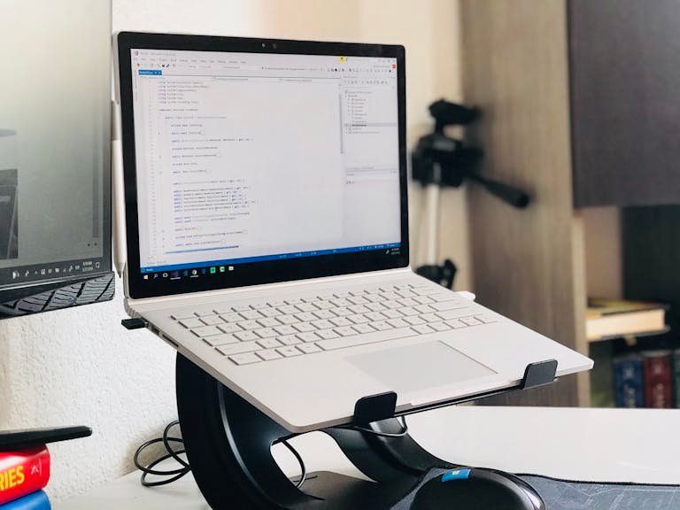 Adjustable laptop stands for ergonomics